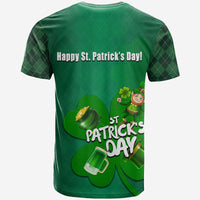 St Patrick's Day Shamrock Lucky T Shirt LT6 - Wonder Print Shop