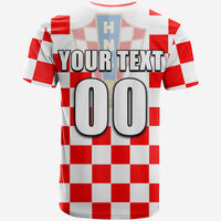 Custom Croatia Soccer Champions In My Heart T Shirt LT6 - Wonder Print Shop