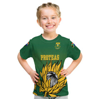 South Africa National Cricket Team T Shirt Proteas Sport Green Style - Wonder Print Shop