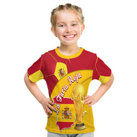 Custom Spain Football Champions T Shirt Spain Flag With Soccer Ball - Wonder Print Shop