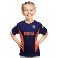 India National Cricket Team T Shirt Men In Blue Sports Style - Wonder Print Shop