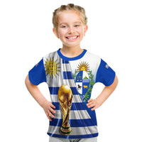 Custom Uruguay Football La Celeste World Cup T Shirt - Wonder Print Shop
