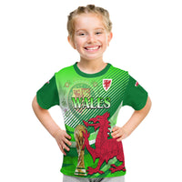 Wales Football Champions Qatar 2022 Sport Style T Shirt Green - Wonder Print Shop