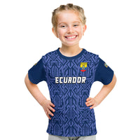 Custom Ecuador Football La Tri Qatar 2022 World Cup T Shirt - Wonder Print Shop