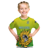 Custom South Africa National Cricket Team T Shirt Proteas Sports Yellow Style - Wonder Print Shop