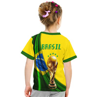 Brasil Football Champions WC 2022 T Shirt - Wonder Print Shop