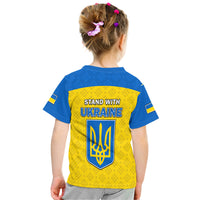 Ukraine Stand With UKRAINE T Shirt - Wonder Print Shop