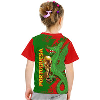 Portugal FootbT Shirt Dragon of Royal Arms During The Reign of Queen Maria II - Wonder Print Shop