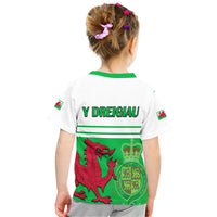 Wales Football Qatar 2022 T Shirt Cymru Coat of Arms - Wonder Print Shop