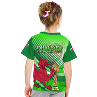 Wales Football Champions Qatar 2022 Sport Style T Shirt Green - Wonder Print Shop