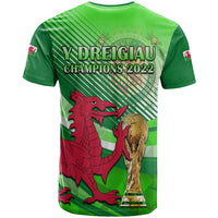 Wales Football Champions Qatar 2022 Sport Style T Shirt Green - Wonder Print Shop