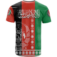Afghanistan Mens Cricket Team Afghan Traditional Pattern T Shirt - Wonder Print Shop