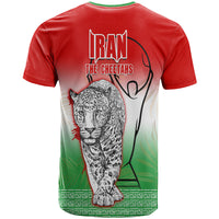 Iran Football Unique Youzpalangan Flag Style T Shirt - Wonder Print Shop