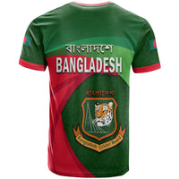 Bangladesh Cricket Team T Shirt Bangla Tigers Simple - Wonder Print Shop