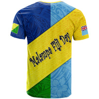 Malampa Fiji Day T Shirt Polynesian Line Arty Style - Wonder Print Shop