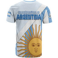 Argentina Sol de Mayo Football T Shirt - Wonder Print Shop