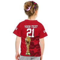 Custom England Football Qatar 2022 T Shirt We Are The Champions - Wonder Print Shop