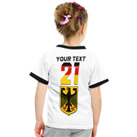 Custom Germany Home Kit Football WC 2022 T Shirt - Wonder Print Shop