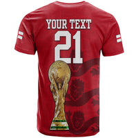 Custom England Football Qatar 2022 T Shirt We Are The Champions - Wonder Print Shop