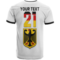 Custom Germany Home Kit Football WC 2022 T Shirt - Wonder Print Shop