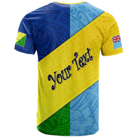 Custom Malampa Fiji Day T Shirt Polynesian Line Arty Style - Wonder Print Shop