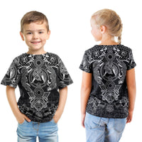 Viking T shirt Kid - Fenrir and Skoll and Hati RLT12 - Wonder Print Shop