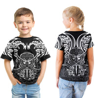Viking T shirt Kid - Njord and Dragon Tattoo RLT12 - Wonder Print Shop