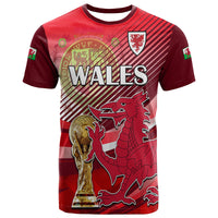 Wales Football Champions Qatar 2022 Sport Style T Shirt Red - Wonder Print Shop
