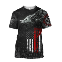 Viking Pullover Hoodie - American Viking Fenrir RLT12 - Wonder Print Shop