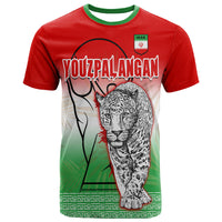 Iran Football Unique Youzpalangan Flag Style T Shirt - Wonder Print Shop