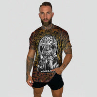 Magician on Yggdrasil Background T Shirt RLT12 - Wonder Print Shop