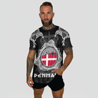 Viking Denmark Style Double Raven of Odin T Shirt RLT12 - Wonder Print Shop