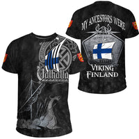 Viking Clothing Viking Finland Drakkar T Shirt RLT12 - Wonder Print Shop