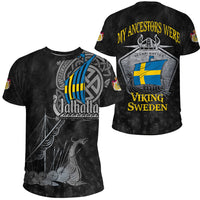Viking Clothing Viking Sweden Drakkar T Shirt RLT12 - Wonder Print Shop