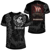 Viking Clothing Viking Drakkar Warship T Shirt RLT12 - Wonder Print Shop