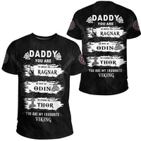 Viking Clothing Viking Daddy T Shirt RLT12 - Wonder Print Shop
