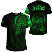 Viking Clothing Viking Fenrir Norse 3D Green T Shirt RLT12 - Wonder Print Shop
