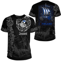 Viking Clothing Viking Drakkar Finland Warship T Shirt RLT12 - Wonder Print Shop