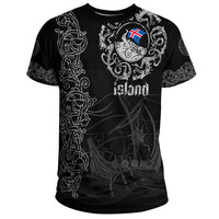 Viking Clothing Viking Drakkar Iceland Warship T Shirt RLT12 - Wonder Print Shop