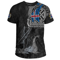 Viking Clothing Viking Iceland Drakkar T Shirt RLT12 - Wonder Print Shop