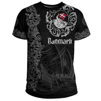 Viking Clothing Viking Drakkar Denmark Warship T Shirt RLT12 - Wonder Print Shop