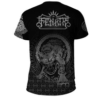 Viking Clothing Viking Fenrir Norse 3D Tattoo T Shirt RLT12 - Wonder Print Shop