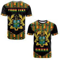 Custom Ghana Proud T Shirt Ankara Kente LT13 - Wonder Print Shop