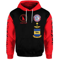 Custom Tuskegee Airmen Motorcycle Club Hoodie TAMC Spit Fire Unique Style Black Red LT8 - Wonder Print Shop