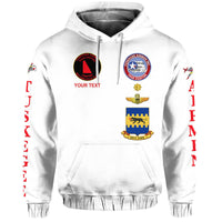 Custom Tuskegee Airmen Motorcycle Club Hoodie The White Tails Unique Style White LT8 - Wonder Print Shop