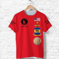 Custom Tuskegee Airmen Motorcycle Club T Shirt TAMC Spit Fire Simple Style Red LT8 - Wonder Print Shop