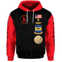 Custom Tuskegee Airmen Motorcycle Club Hoodie TAMC Spit Fire Simple Style Black Red LT8 - Wonder Print Shop