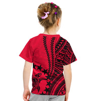 Cook Islands Atiu Polynesian T Shirt KID LT6 - Wonder Print Shop