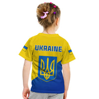 Ukraine T Shirt Style Flag Come on LT13 - Wonder Print Shop