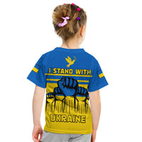 Ukraine T shirt KID Strong Ukrainian LT13 - Wonder Print Shop